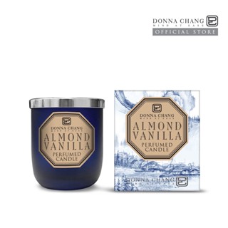 DONNA CHANG Almond Vanila Perfumed Candle 250 g. ดอนน่า แชง เทียนหอมกระจายกลิ่น น้ำหอมปรับอากาศ น้ำหอมบ้าน เทียนแก้ว