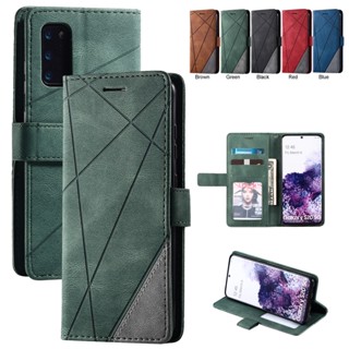 เคสฝาพับ เคสเปิดปิด OPPO Reno 4 4G 5 6 7 Pro 8 T 8T 5G Reno4 Reno5 Reno6 Reno7 Reno8 เคสโทรศัพท์หนัง TPU นิ่ม ฝาพับ พร้อมช่องใส่บัตร และสายคล้อง สําหรับ Splice Leather Case Flip Cover Wallet ฝาพับหนัง