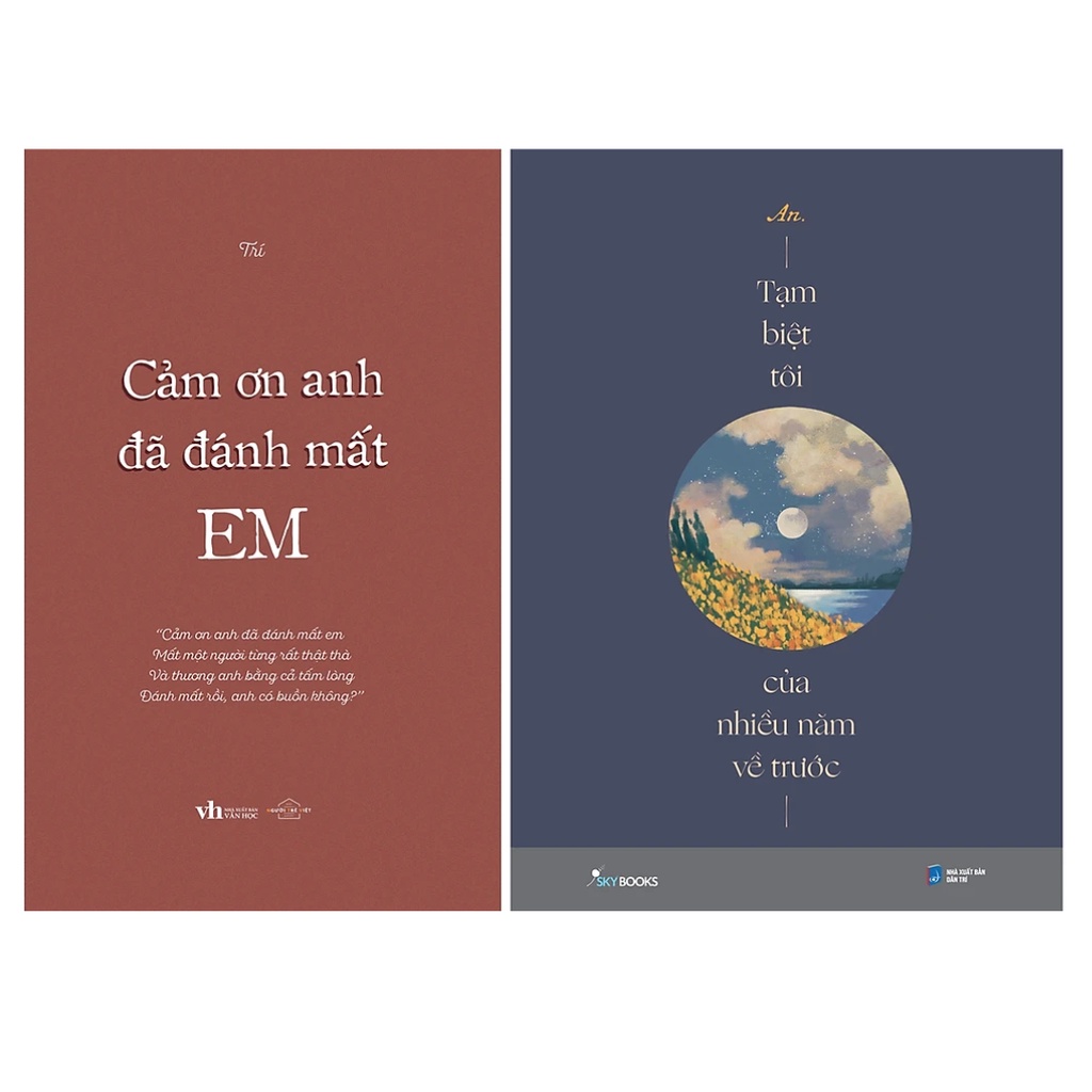 หนังสือ - Combo 2Q Thank You For Losing Me + Goodbye Me Many Years Ago