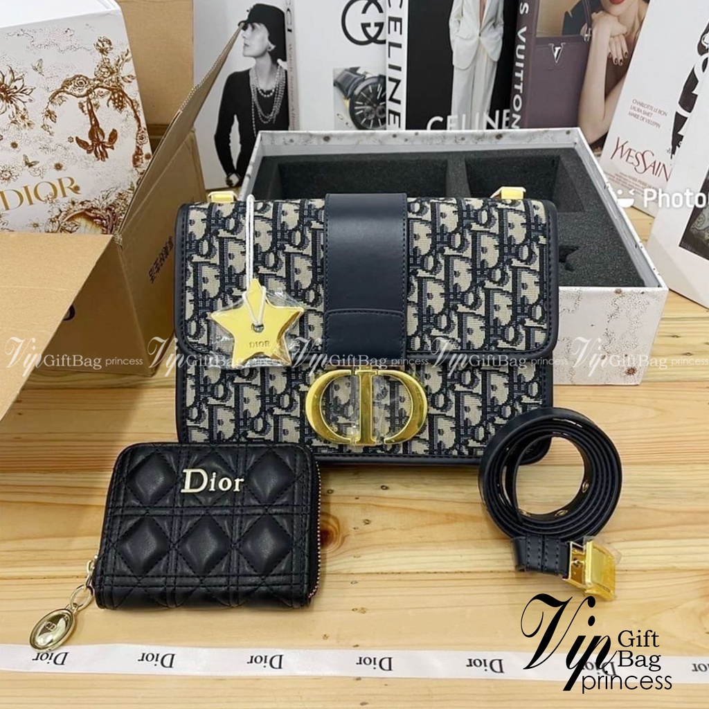 DI.OR 30 Montaigne Bag / DI.OR ANAGRAM BOX SET / CD LIMITED EDITION GIFT BOX WITH GOLD STAR BOUTIQUE SET พร้อมส่ง