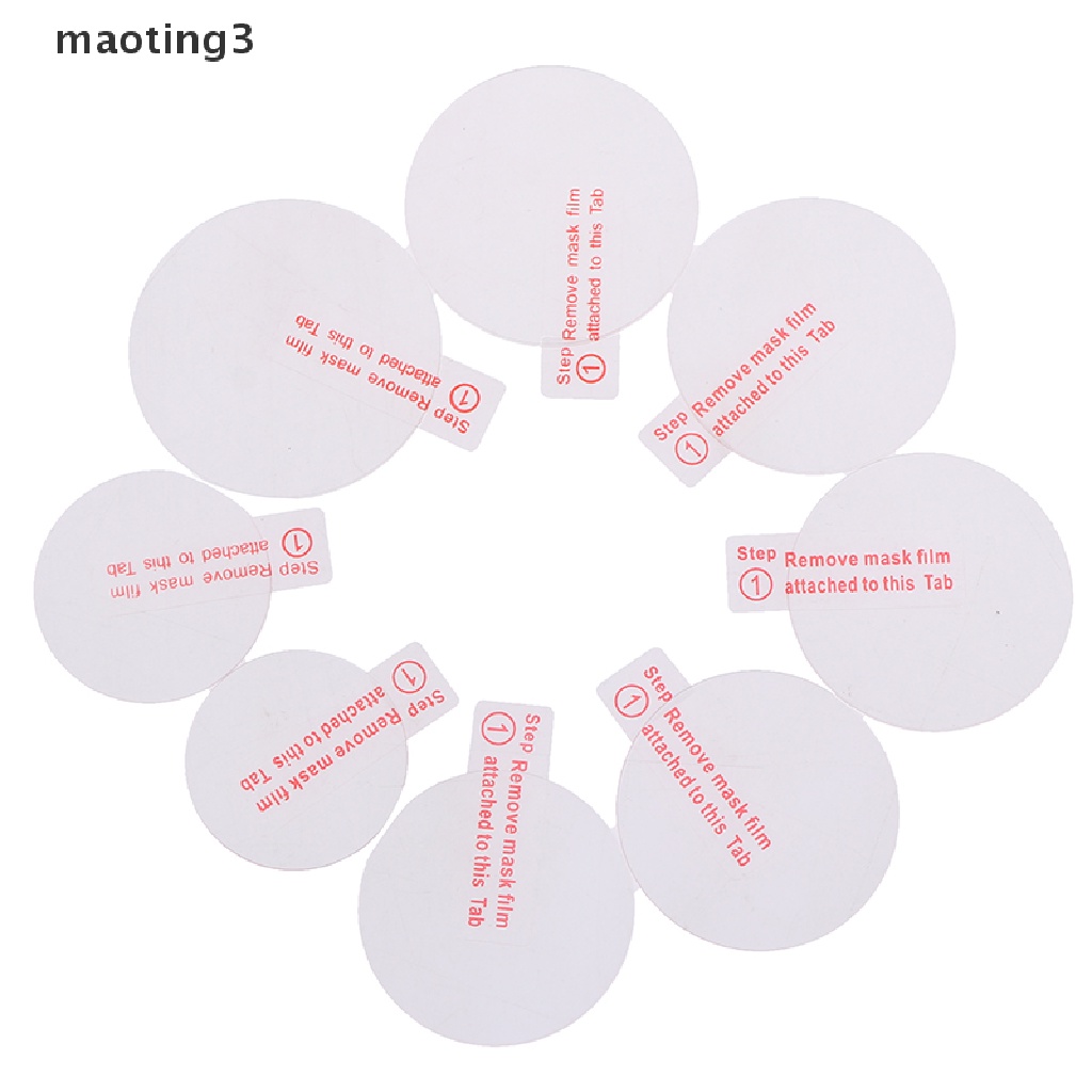 [เหมา] ตัวป้องกันหน้าจอกระจกนิรภัยทรงกลมสําหรับนาฬิกา 28 30 34 35 36 37 38 40 มม. 1 ชิ้น [] - รูปที่ 5