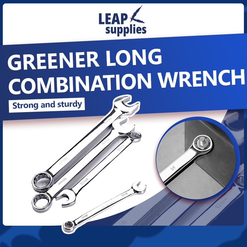 Greener Long Combine ประแจ Spanner ประแจเครื่องมือ