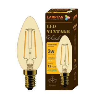 LAMPTAN หลอดไฟ LED VINTAGE VIVID 3W  WW