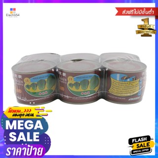 นกพิราบผักกาดดองเค็มฝาเรียบ 140กรัม แพค 6 Pigeon Pickled Mustard Flat Cover 140g. Pack 6