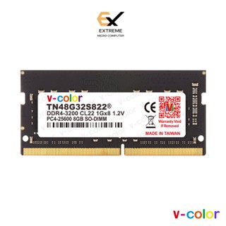 แรมพีซี 8GB (8GBx1) DDR4 3200 MHz v-color SO-DIMM NOTEBOOK MEMORY