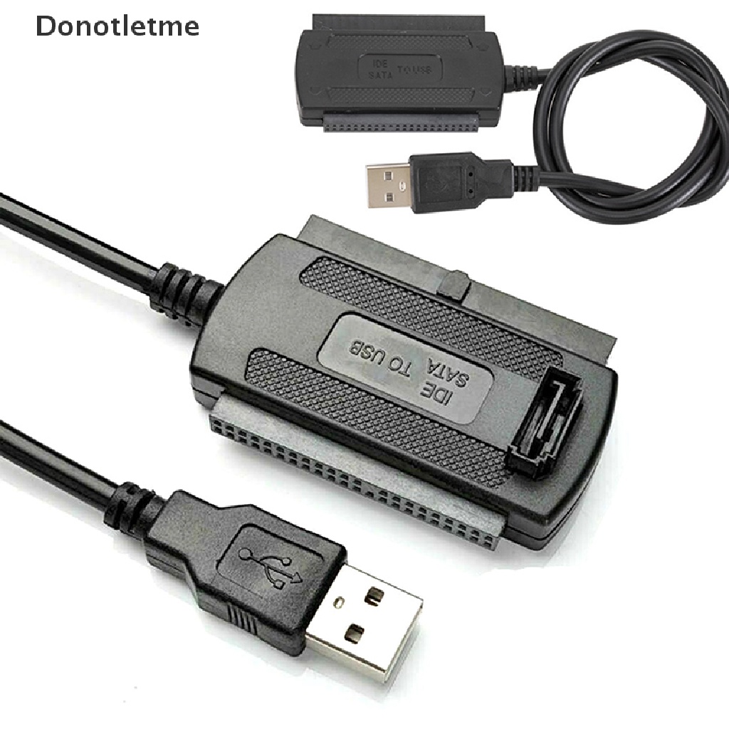 <Donotletme> USB 2.0 To IDE SATA Adapter Converter Cable For 2.5 3.5 Inch Hard Drive HD On Sale