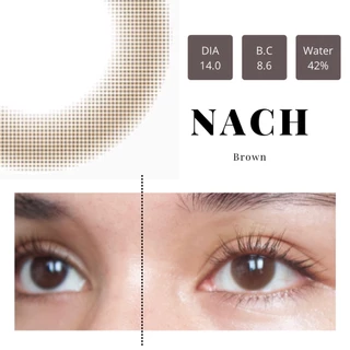 GLITZLENS NACH BROWN [DIA14.0] น้ำตาลธรรมชาติ