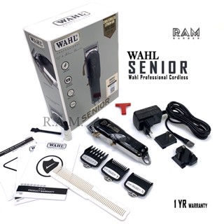 Rambarber - ปัตตาเลี่ยน Wahl usa แท้ แบบไร้สาย รุ่น WAHL Cord/Cordless Senior ประกัน 1 ปี