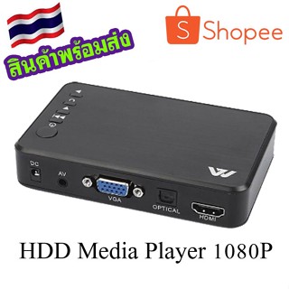 HDD Media Player 1080P USB External Hdd Media Player With VGA SD Support MKV H.264 RMVB WMV Media Player for