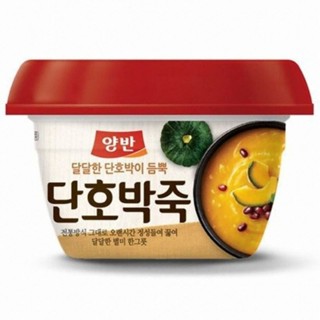 พร้อมส่ง​ 동원 양반 호박죽 โจ๊กฟักทองเกาหลี​สำเร็จ​รูป​ Dongwon Yangban Rice Porridge with Pumpkin 285g