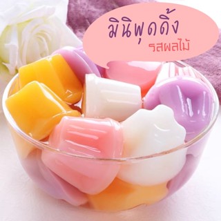 mini pudding มินิพุดดิ้งผลไม้(รวม5รส)