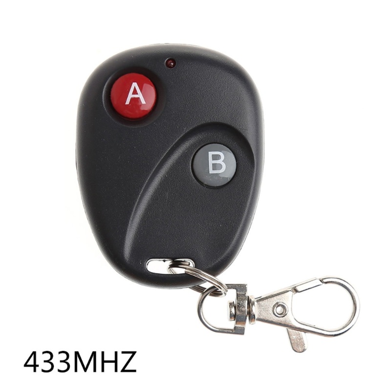 WIN AB สําหรับคีย์สําหรับ DC 12V 433Mhz สีดํารีโมทคอนโทรล Momentary สวิทช์เครื่องส่งสัญญาณสะดวกสําหร