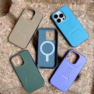 Uag CIVILIAN เคสซีรีส์อุกกาบาต พร้อมแหวนแม่เหล็ก สําหรับ iPhone 14 Pro Max iPhone14 Pro 14 plus 14