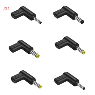 Hai อะแดปเตอร์พาวเวอร์ Type C เป็น DC 12V Type C ตัวเมีย เป็นแจ็คตัวผู้ DC 5.5x2.5 มม. 5.2x2.1 มม. 4.8x1.7 มม. 4.0x1.7 มม. 3.5x1.35 มม. 3x1.