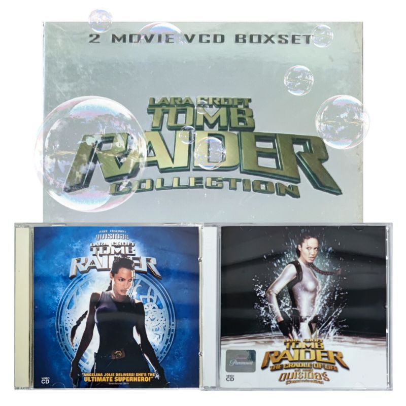 VCD ภาพยนตร์ Lara Croft Tome Raider Collection (Thai Subtitle)
