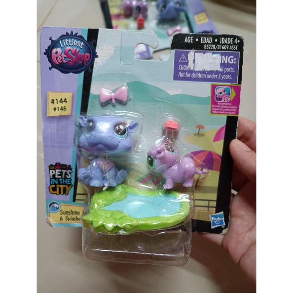 Littlest PetShop PET IN THE CITY ตุ๊กตสสัตว์เลี้ยงของเพทช้อป แพคคู่ 2ชิ้น ของแท้ 100%