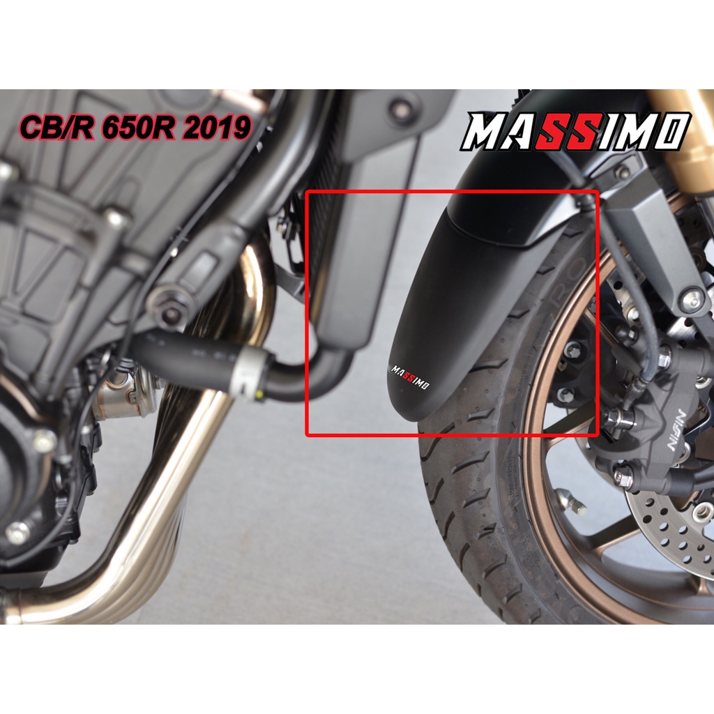 ลิ้นบังโคลนหน้า  งานดำด้าน รุ่น S1000R/RR /MT-09/ER6N/Z250,300,400/NINJA250,300,400/R3/MT-03/VERSYS650/Z800/900