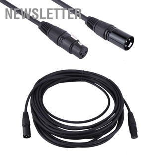 XLR Male to Female 3 pin MIC Shielded Cable Microphone Audio Extension