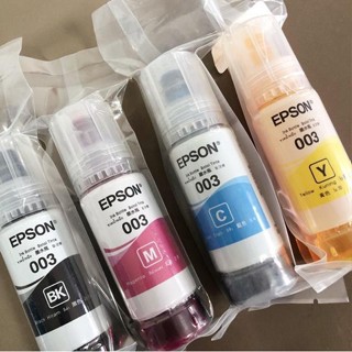 หมึก Epson 003 แท้💯% Epson L3110 / L3150 / L5190/L3210/L3216/L3250/L3256/L5290/L5296