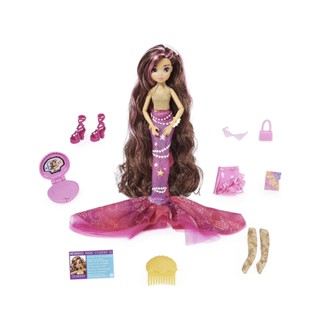 Mermaid High น่ารักมากแท้ดีสวยย, SEARRA Deluxe Mermaid Doll &amp; Accessories with Removable Tail, Doll Clothes and Fashion