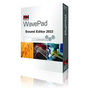 Wave PadSound Editor 2023 โปรแกรมแก้ไขไฟล์เสียง มิกซ์เพลง อัดเสียง ตัดต่อเพลงระดับมืออาชีพ