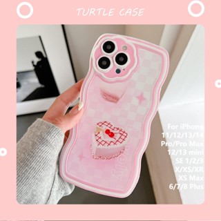 [พร้อมส่ง] เคสโทรศัพท์มือถือ ซิลิโคน ใส ลายดอกไม้ คลื่นน้ํามัน สําหรับ iPhone 14 13 12 11 PROMAX XS XR XSMAX SE2020 6 7 8PLUS MINI