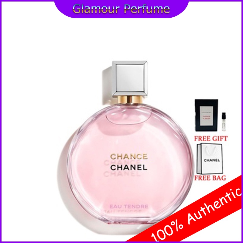 สินค้ามาแรง น้ำหอมชาแนล Chanel Chance Eau de Toilette/Eau Tendre EDT/Eau Tendre Eau de Parfum/ Eau Fraiche 100ML