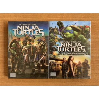 (ขายรวม) DVD : Teenage Mutant Ninja Turtles ภาค 1 + 2 Out of the Shadows เต่านินจา [มือ 1 ปกสวม] Megan Fox ดีวีดี