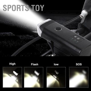 BSports ของเล่นจักรยานกันน้ํา Led โคมไฟหน้า แบบชาร์จ Usb ไฟหน้าจักรยาน 