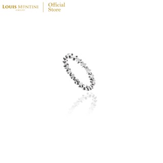 Louis Montini (Jewelry) Sterling Silver 925 Ring แหวนเงินแท้ 92.5% แหวนผู้หญิง รูปดาว LJRG06