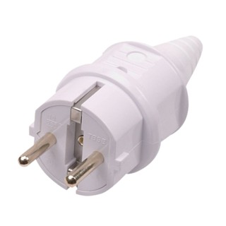 "DAKO PLUG" DKN 012W ปลั๊กตัวผู้เยอรมัน สีขาว (2P+E) 16A 230V IP44