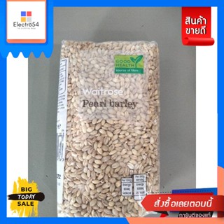 Waitrose Pearl Barley Rice ลูกเดือยอบแห้งเวทโทรส 500 กรัม UOU ImportWaitrose Pearl Barley Rice Dried Waitrose Pearl Barl