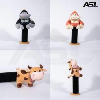 Golf Head Cover Fancy for FW/U ครอบตุ๊กตาสำหรับใส่หัวไม้กอล์ฟ แฟร์เวย์ ไฮบริด คิงคองน้อย น้องวัว