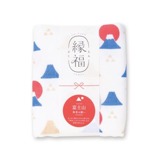 (05584) Towel Enfuku - ผ้าขนหนู ผ้าขนหนูนำโชค ผ้าเช็ดตัว ลายภูเขาไฟฟูจิ (富士山, Fujisan)