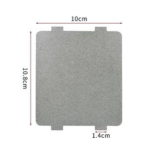 แผ่นไมก้าไมโครเวฟ 10x10.8 cm (ตัดได้) อะไหล่ไมโครเวฟ แผ่นกันคลื่นแมกนีตรอน แผ่นความร้อน กันไฟแลบ ส่งด่วนจากไทย