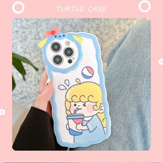 [พร้อมส่ง] เคสโทรศัพท์มือถือ ลายการ์ตูนแกะน้อย สร้างสรรค์ สําหรับ Apple iPhone 14 13 12 11 PROMAX XS XR XSMAX SE2020 6 7 8PLUS MINI