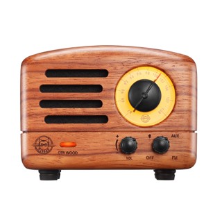 Muzen OTR Wood Series ลําโพงบลูทูธ วิทยุ FM แบบพกพา สไตล์เรโทร