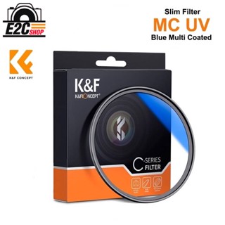 K&amp;F FILTER SLIM MC UV BLUE COATING JAPAN OPTICS 49mm, 52mm, 55mm 58mm, 62mm, 67mm, 72mm, 77mm, 82mm