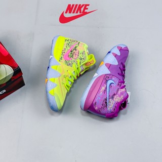 รองเท้าบาสเก็ตบอล ข้อสั้น ของแท้ 100% Zoom Kyrie Low 4 สําหรับผู้ชาย