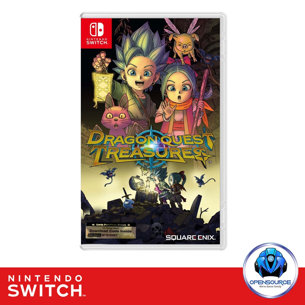 [พร้อมส่ง]Nintendo: Dragon Quest Treasures (ASIA ENG/JP) สำหรับ แผ่นเกม Nintendo Switch