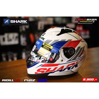 SHARK HELMETS RIDILL1.2 ลายใหม่ล่าสุด 2022 PAZE (WBR) แว่น2ชั้น