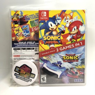 [มือ1] SONIC MANIA + TEAM SONIC RACING ,USA ,ENG