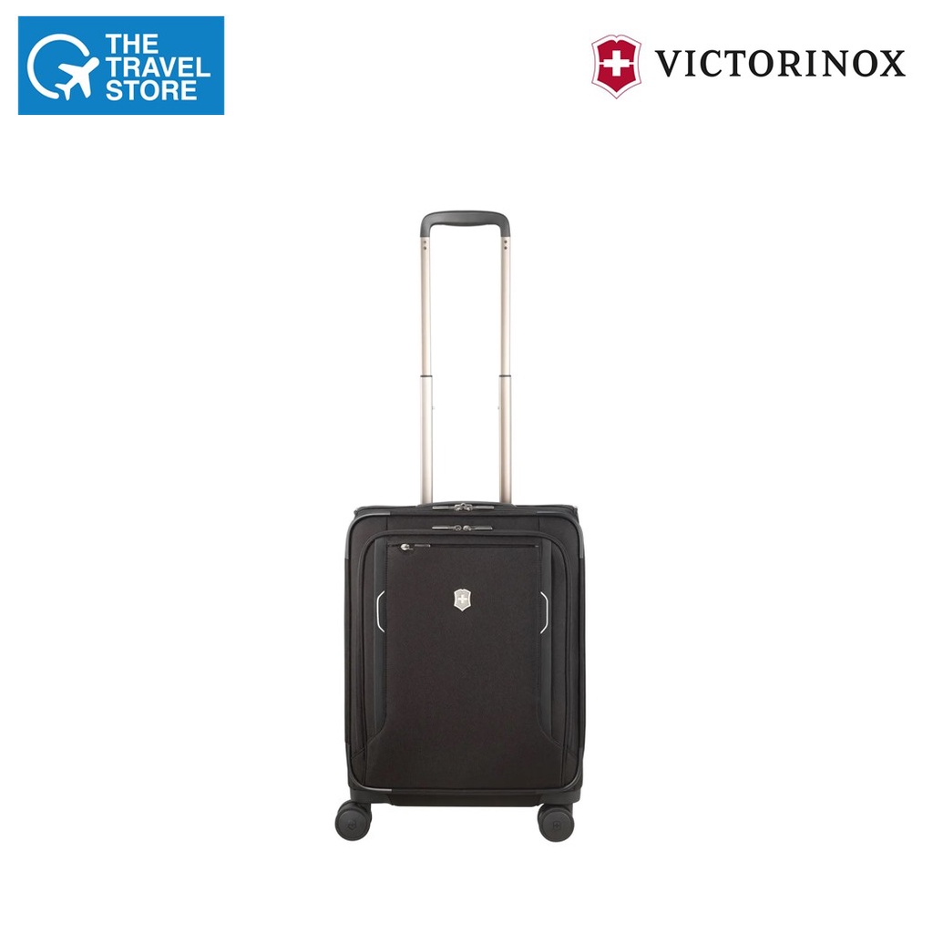 VICTORINOX Werks Traveler 6.0 Softside Global Carry-On 20" - Black กระเป๋าเดินทาง แบบผ้า Cabin size (10 Years warranty)