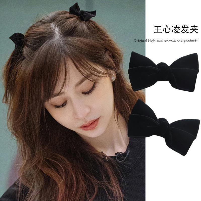 【XINYIA】กิ๊บติดผม รูปโบว์ สไตล์ฝรั่งเศส เรียบง่าย แฟชั่นฤดูใบไม้ร่วง และฤดูหนาว สําหรับผู้หญิง 2024