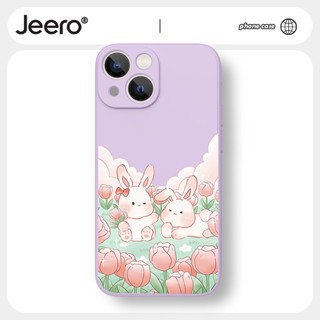 Jeero เคสไอโฟน เคสซิลิโคนนุ่มกันกระแทกน่ารักตลก เคสโทรศัพท์ Compatible for iPhone 15 14 13 12 11 Pro Max SE 2020 X XR XS 8 7 6 6S Plus พลัส HFF2155