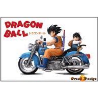 ✅ สินค้าพร้อมส่ง : Great Design Studio Son Goku &amp; Gohan on bike (Blue)