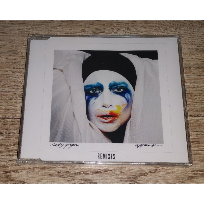 Lady Gaga ซีดี Thai Promo CD Single Applause Remixes Sealed