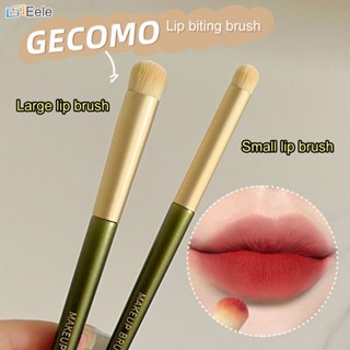 GECOMO ลิปสติกแปรงหัวกลมการใช้งานหลายแปรงเครื่องมือความงามไฮไลท์ Contouring คอนซีลเลอร์แปรง1ชิ้น Legeneele