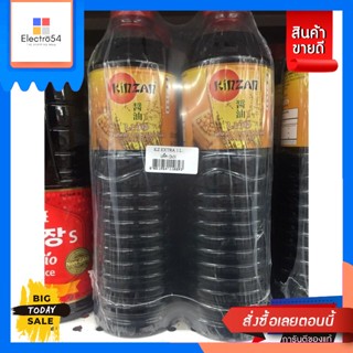 คินซัน ซีอิ๊วญี่ปุ่น 1000มล.×แพ็ค2 (Kinzan Shoyu Japanese Sauce 1000ml.×Pack2 )Kinzan Japanese Soy Sauce 1000ml.×Pack2 (