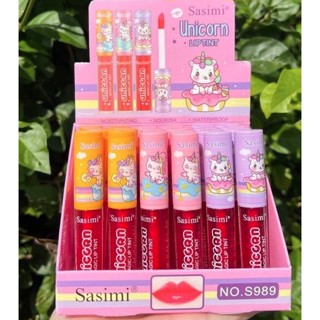 SASIMI UNICORN LIPTINT NO.S989 (24pcs in a box)